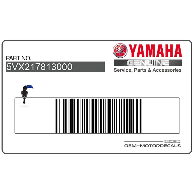 Yamaha FZ6-N Kraftstofftank FZ6 Emblem OEM 5VX217813000
