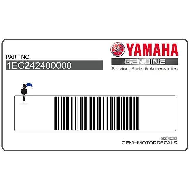 Yamaha FZ1-N Fuel Tank Graphic Set OEM 1EC242400000
