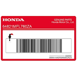 Tank decal , left side