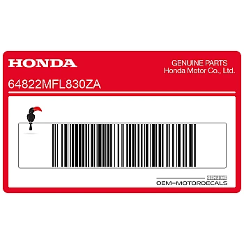 Tank decal, right side