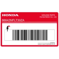HONDA Naklejka na środkową owiewkę, prawa strona 86642-MFL-T30ZA