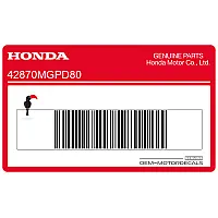 HONDA Kit de Pegatinas para Llantas Honda 1000RR 42870-MGP-D80