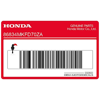 Tank decal , left side