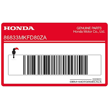 Naklejka na zbiornik, prawa strona