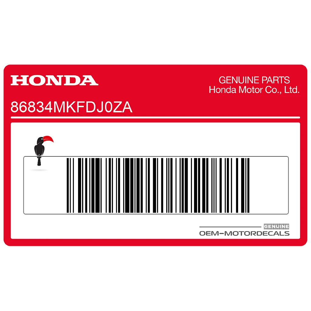 Honda-86834MKFDJ0ZA