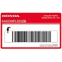 Sticker rechter bovenkuip