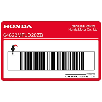 Tank decal, right side