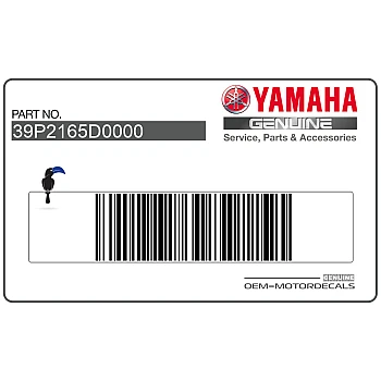 Adesivo posteriore coda carena, lato destro