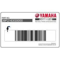 YAMAHA Brandstof tank FZ8 embleem 39P-2163G-00-00