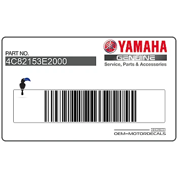 Naklejka logo YAMAHA na dolną owiewkę