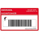 Autocollant de flanc de carénage avant droit Varadero