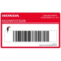 HONDA Autocollant avant gauche carénage Varadero, côté gauche 64225-KPC-F20ZB