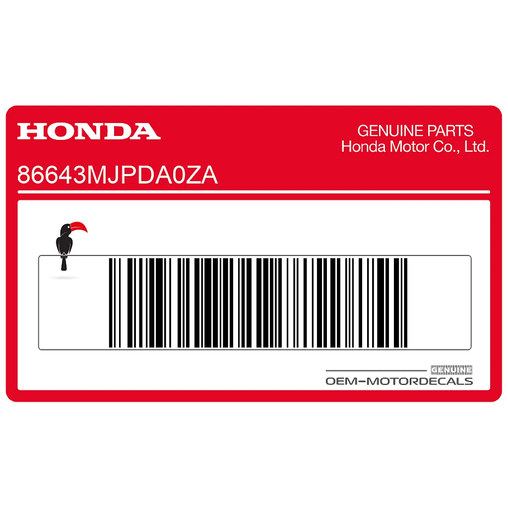 Honda-86643MJPDA0ZA