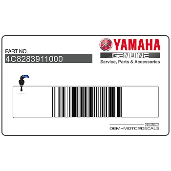 Left side cowling R1 graphic, left side