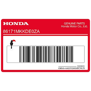 Naklejka na zbiornik, prawa strona