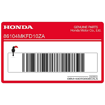 Onderkuip sticker, linkerkant