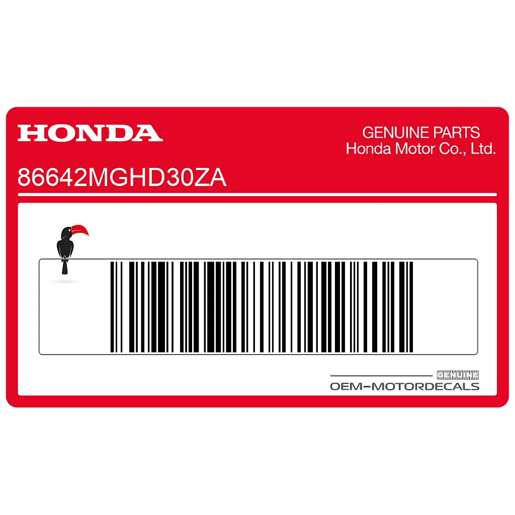 Honda-86642MGHD30ZA Honda-86642MGHD30ZA