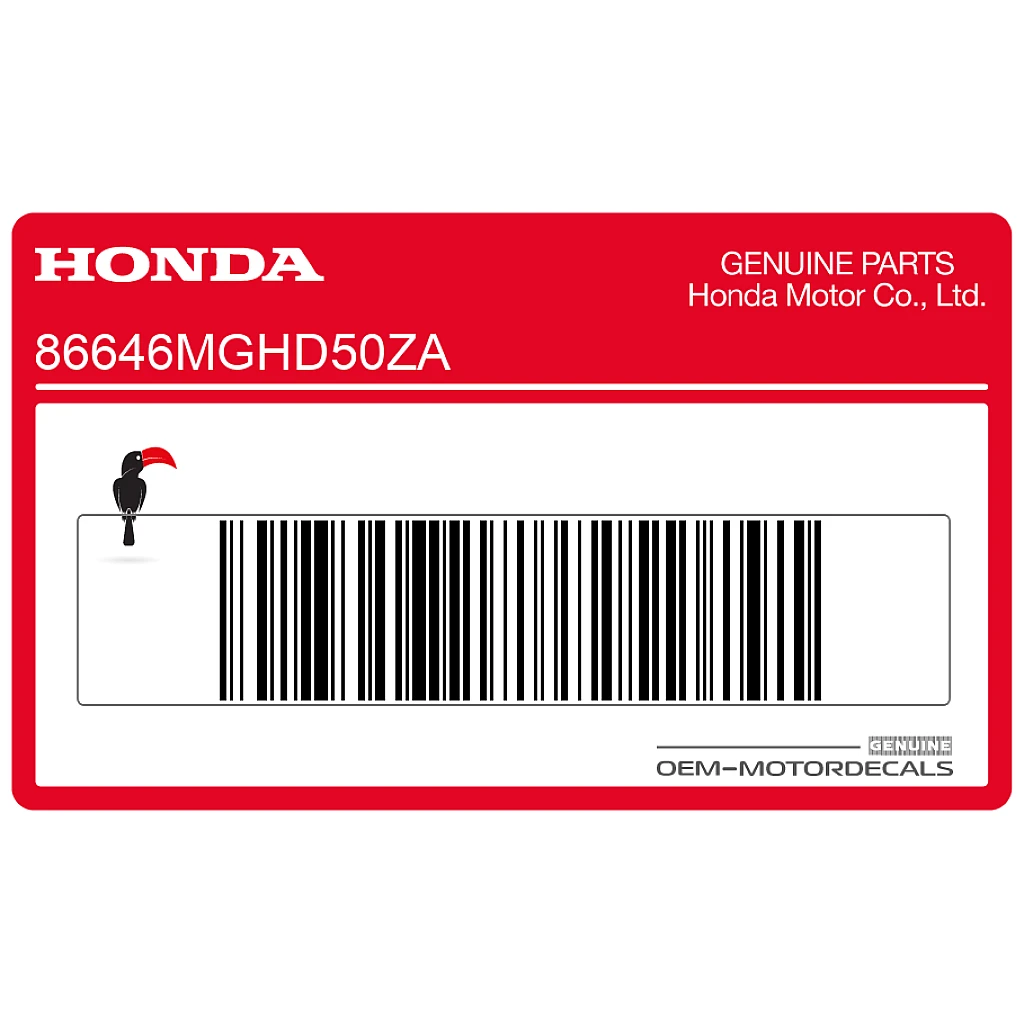 Honda-86646MGHD50ZA Honda-86646MGHD50ZA