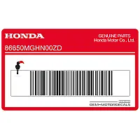 HONDA Embleem middenkuip Crosstourer, linkerkant 86650-MGH-N00ZD