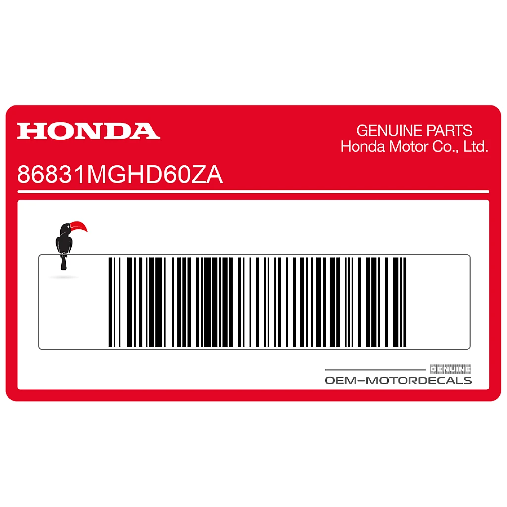 Honda-86831MGHD60ZA Honda-86831MGHD60ZA