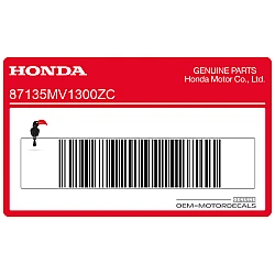 Naklejka na osłonę boczną