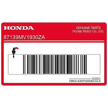 Naklejka na zbiornik, lewa strona