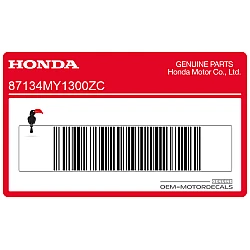 Bovenkuip sticker, rechterkant