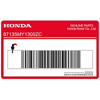 HONDA Autocollant de carénage gauche Africa Twin, côté gauche 87135-MY1-300ZC