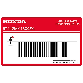 Autocollant de réservoir Africa Twin, côté droit