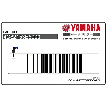 Emblema YAMAHA carenado inferior