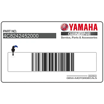 Adhesivo de depósito Yamaha, lado derecho