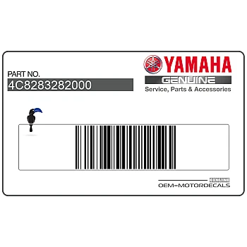 Emblema YAMAHA carenado frontal superior