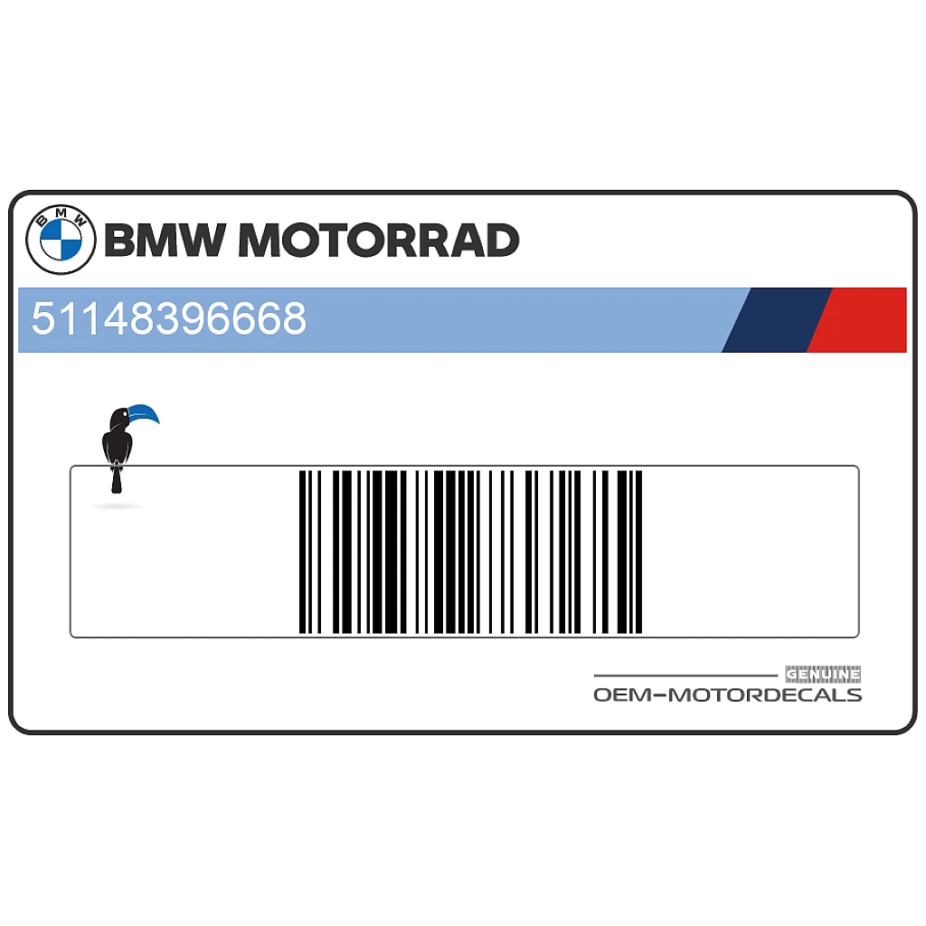 BMW S1000XR Dekor Frontverkleidung Rechts OEM 51148396668