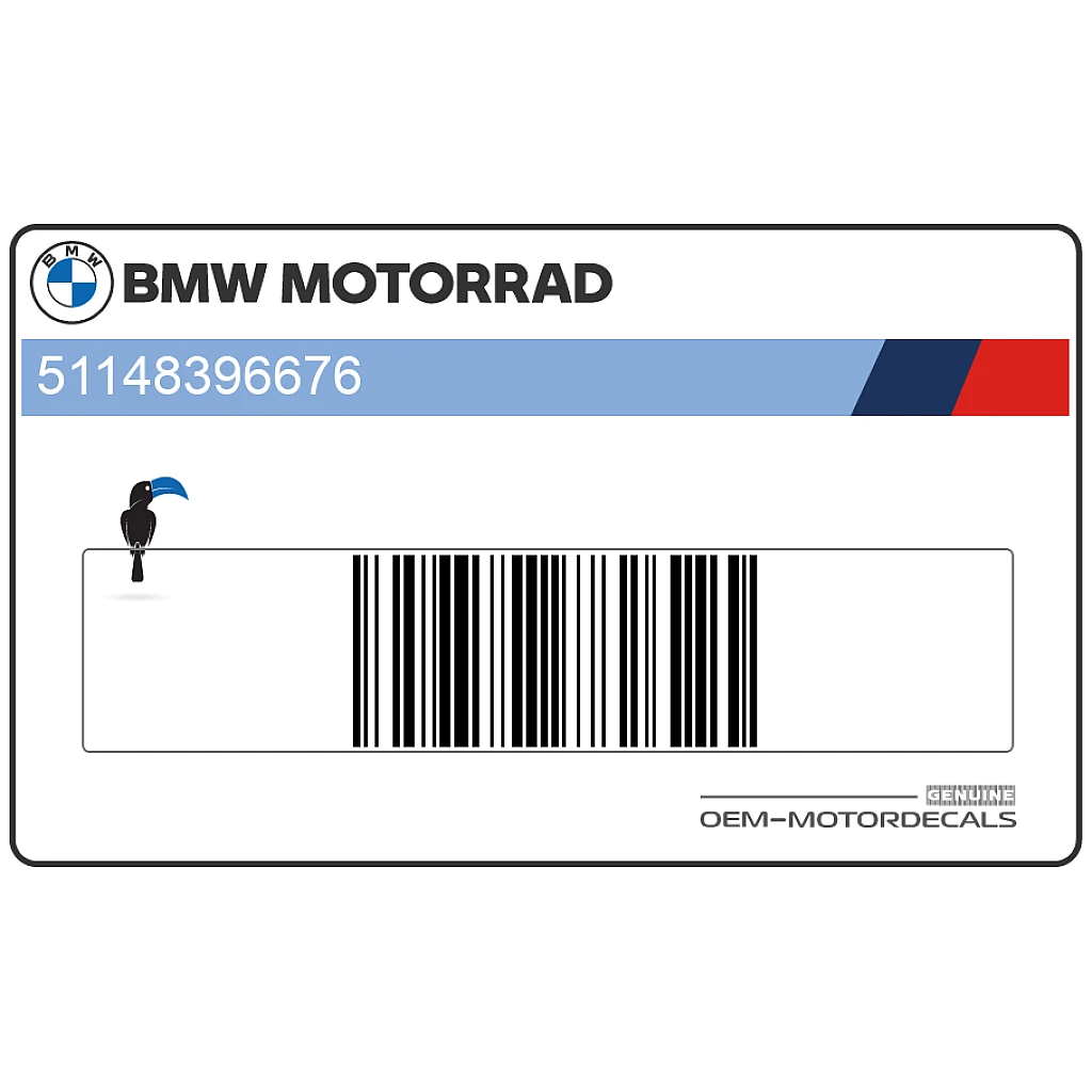 BMW S1000XR Dekor Seitenverkleidung hinten rechts OEM 51148396676