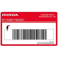 HONDA Naklejka na przednią owiewkę Africa Twin 87133-MY1-930ZC