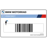 BMW Aufkleber XR obere Seitenverkleidung, links 51149443431