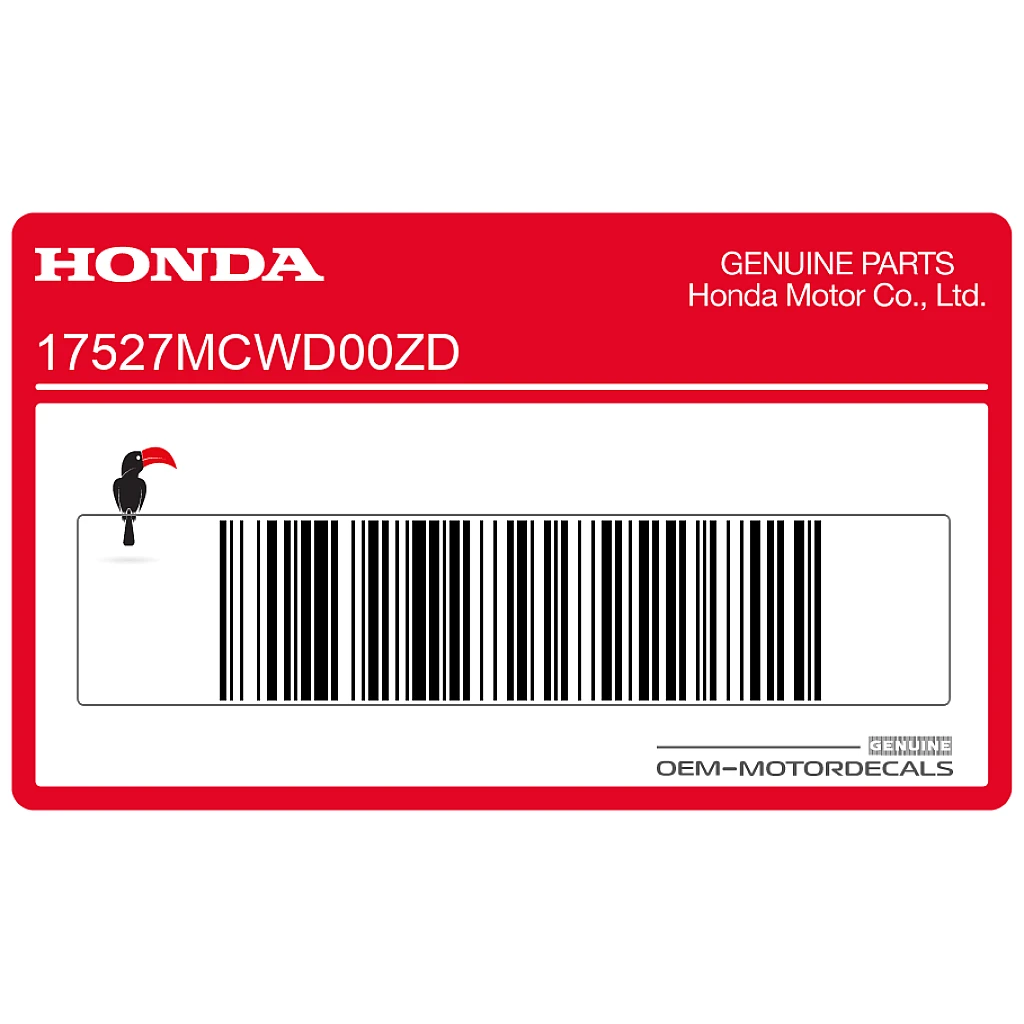 Honda-17527MCWD00ZD Honda-17527MCWD00ZD
