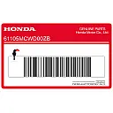 Voorspatbord VFR sticker
