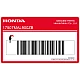 Honda CBR600F HURRICANE Aufkleber rechte Verkleidung rechte Seite OEM 17507MAL900ZB