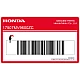 Honda CBR600F Hurricane Adesivo Serbatoio CBR Lato Destro OEM 17507MV9600ZC