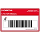 Honda CBR600F HURRICANE Kraftstofftank CBR Aufkleber rechte Seite OEM 17507MV9930ZC