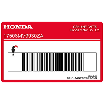 Naklejka na zbiornik, lewa strona