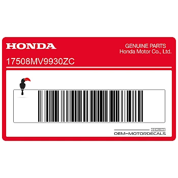 Pegatina tanque, lado izquierdo