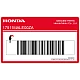 Honda CBR600F Hurricane Kraftstofftank Aufkleber rechte Seite OEM 17511MALE00ZA