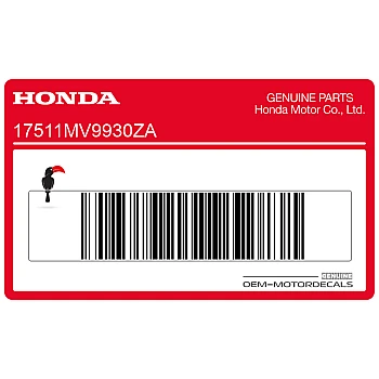 Naklejka na zbiornik, prawa strona