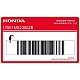 Pegatina Honda CBR1000F para depósito CBR, lado derecho OEM 17551MS2300ZB