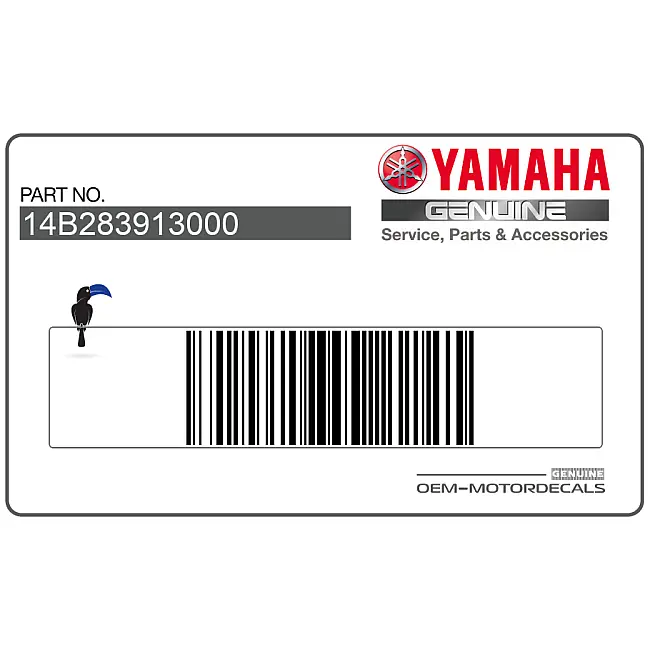 Yamaha YZF-R1 Left Side Cowling R1 Graphic Left Side OEM 14B283913000