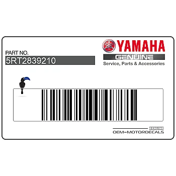 Zijpaneel sticker, rechterkant