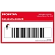 Honda CBR600F Hurricane Upper Cowl Stripe Decal Left Side Genuine OEM 64244MALG30ZB