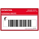 Adesivo Carenatura Laterale Honda CBR600F Hurricane Lato Destro OEM 64306MAL600ZC